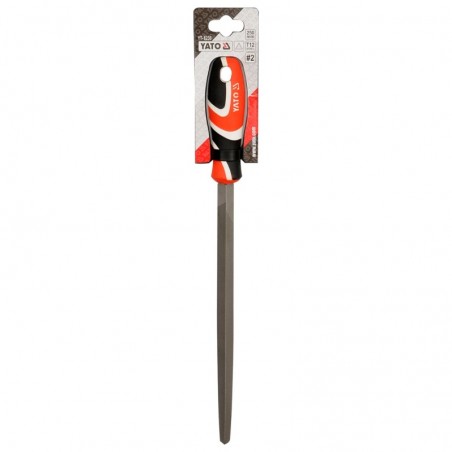 YT-6230 YATO Pila triunghiulara de lacatuserie, dimensiune 2, 250 mm