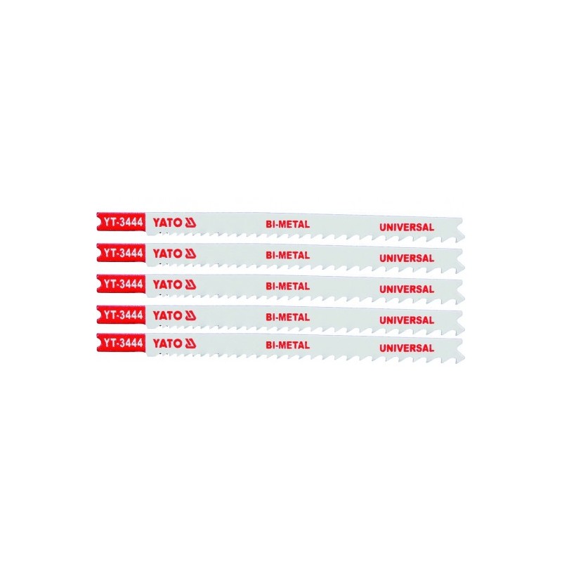 YT-3444 YATO 5 lame bimetal fierastrau pendular,110mm,10TPI,universal