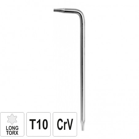 YT-05494 YATO Cheie imbus TORX T10, tip L, lungime 86 mm