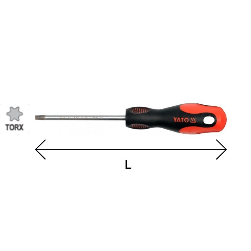 YT-2628 YATO Surubelnita TORX T25, lungime 100 mm, varf magnetic