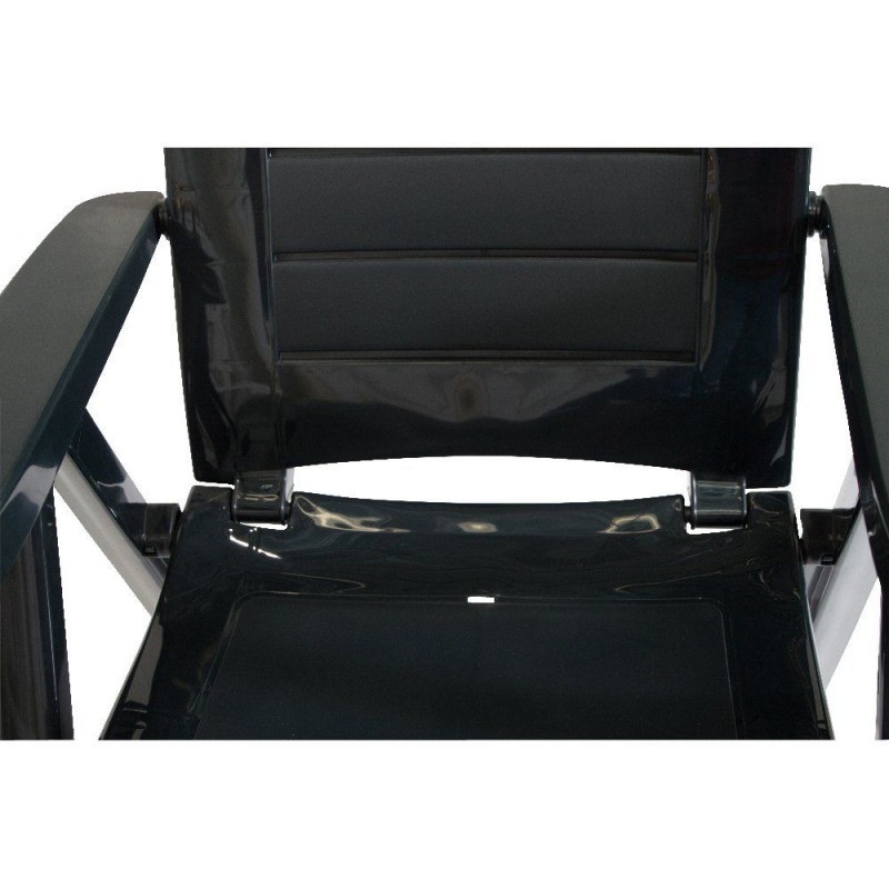 221068 KETER Scaun pliabil negru Aruba