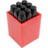 YT-6855 YATO Set 9 poansoane cu cifre 0-9, inaltime cifre 8 mm