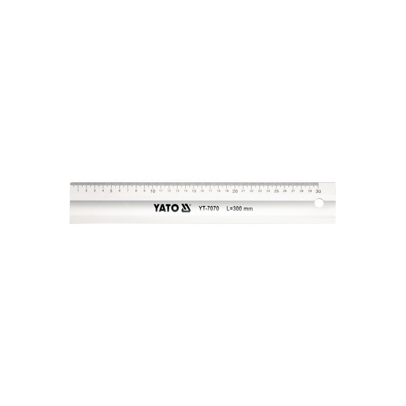 YT-7070 YATO Rigla din aluminiu, lungime 300 mm