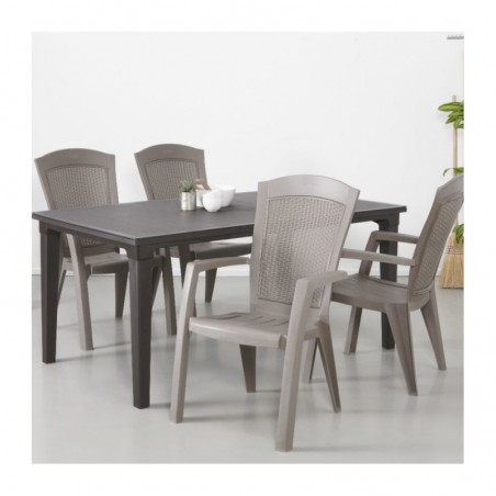 209720 CURVER  Scaun cappuccino Minnesota