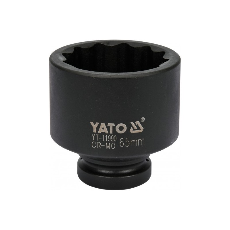 YT-11990 YATO Cheie tubulara de impact bihexagonala 65 mm, patrat 1''