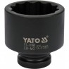 YT-11990 YATO Cheie tubulara de impact bihexagonala 65 mm, patrat 1''