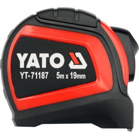 YT-71187 YATO Ruleta pe blister, lungime 5 m, latime banda 19 mm