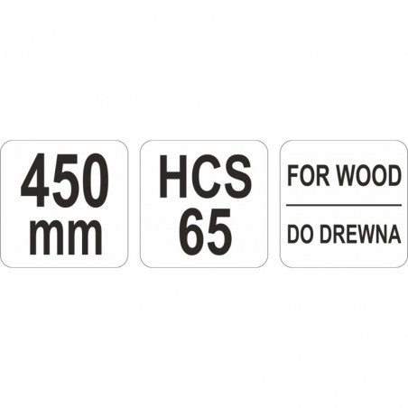 YT-3201 YATO Fierastrau de curbura, lungime 450 mm