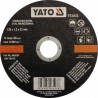 YT-6103 YATO Disc debitat metale, 125 x 22 x 1.2 mm