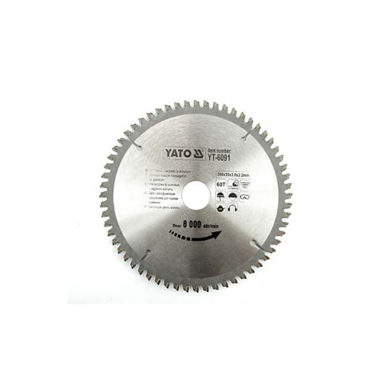 YT-6097 YATO Disc fierastrau circular aluminiu, 300x30x3 mm, 100 dinti