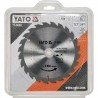 YT-6060 YATO Disc fierastrau circular pentru lemn, 184 x 30 x 3.2 mm