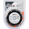YT-6003 YATO Disc diamantat segmentat, 125 x 22.2 x 2.2 mm