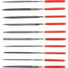 YT-6163 YATO Set 10 pile conice metal 3 x 140 mm, parte activa 65 mm