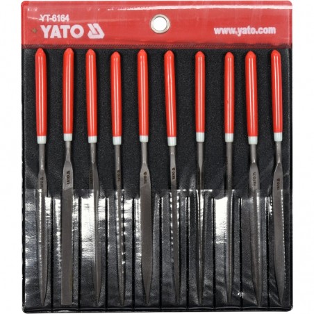 YT-6164 YATO Set 10 pile conice metal 4 x 160 mm, parte activa 75 mm