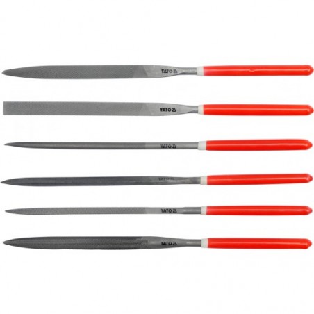 YT-6161 YATO Set 6 pile conice, 4 x 160 mm, parte activa 75 mm