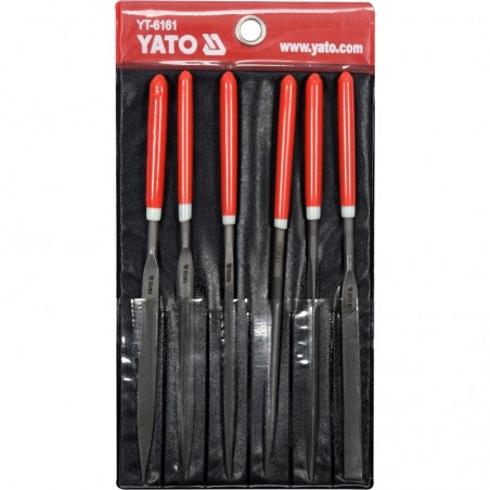 YT-6161 YATO Set 6 pile conice, 4 x 160 mm, parte activa 75 mm