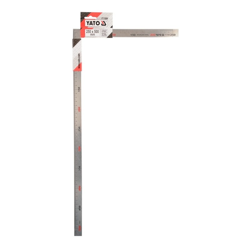 YT-7084 YATO Echer pentru tamplarie, 250 x 500 mm