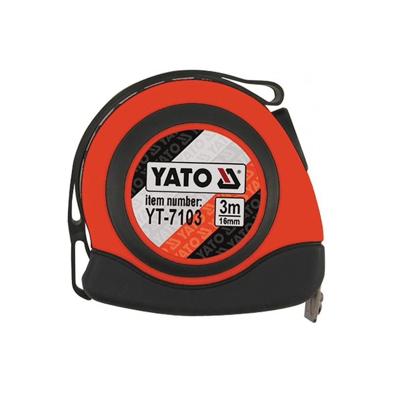 YT-7103 YATO Ruleta cu autostop si cap magnetic,lungime 3m,latime 16mm