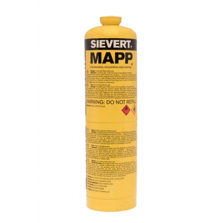 222183 SIEVERT Butelie MAPP EU 380g/788ml, racord EU (7/16")
