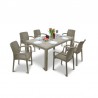 17190206587 KETER Scaun cappuccino Bali