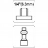 YT-2399 YATO Mufa rapida tata cu filet exterior, prindere 1/4"