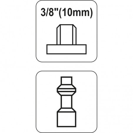 YT-2399 YATO Mufa rapida tata cu filet exterior, prindere 1/4"