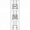 YT-2394 YATO Mufa rapida mama cu filet la interior, prindere 3/8"