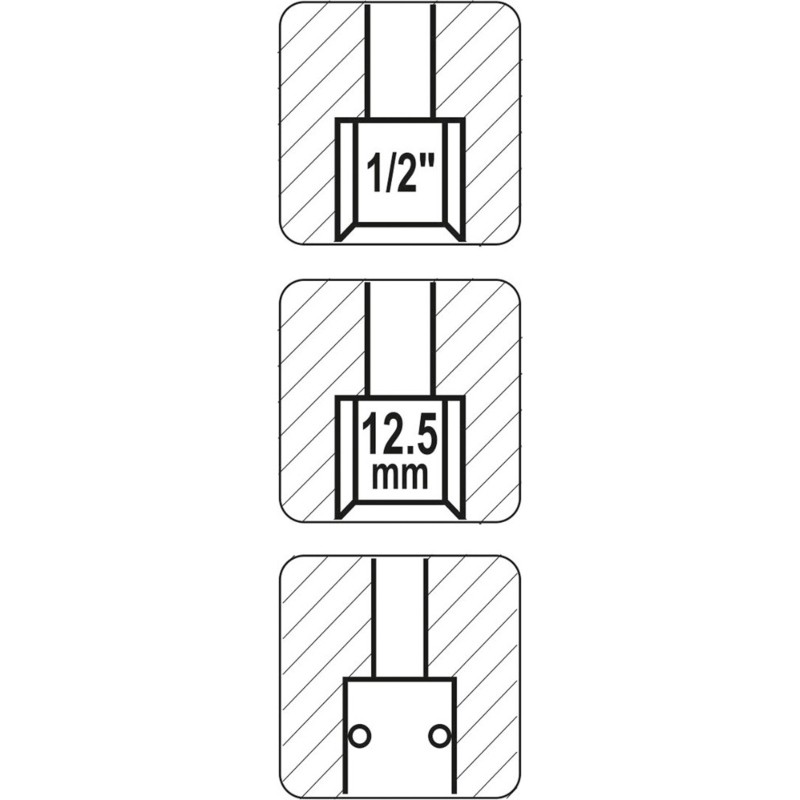 YT-2395 YATO Mufa rapida mama cu filet la interior, prindere 1/2"