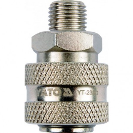 YT-2391 YATO Mufa rapida mama cu filet exterior, prindere 3/8"