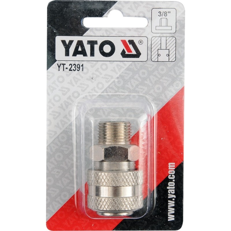 YT-2391 YATO Mufa rapida mama cu filet exterior, prindere 3/8"
