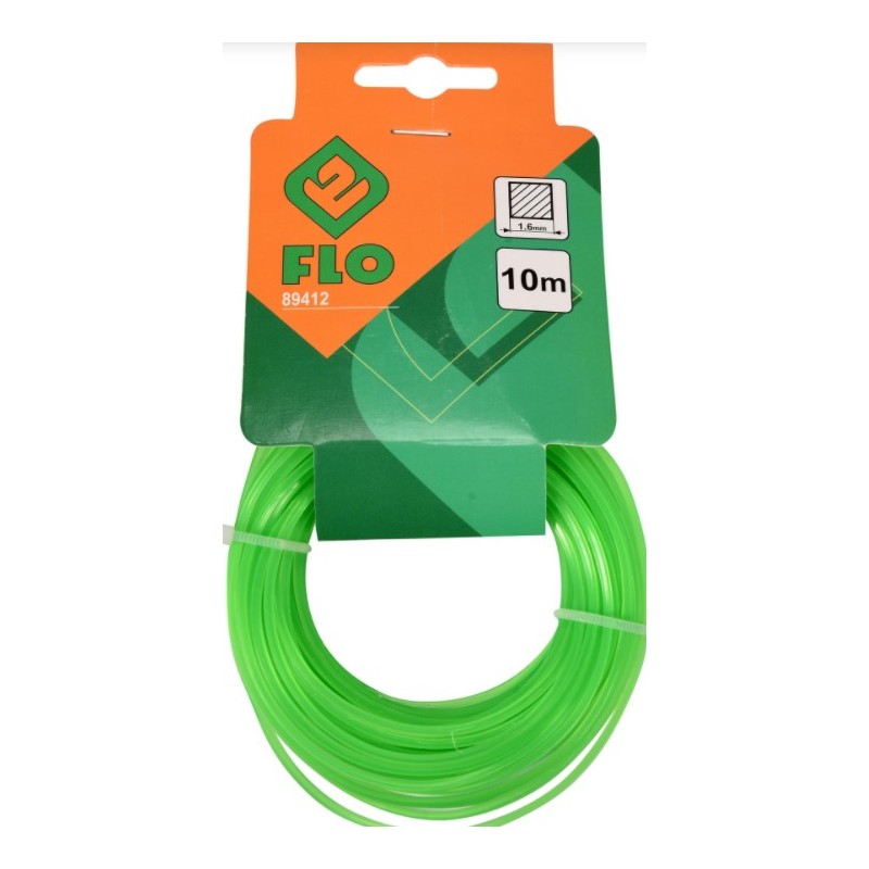 89412 FLO Fir pentru masina de tuns iarba,grosime 1.6 mm,lungime 10 m