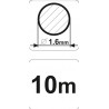 89402 FLO Fir profil rotund, pentru masini tuns iarba , grosime 1.6 mm