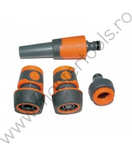 380988 Top Garden Set Pistol pentru stropit multifunctional 3 accesorii ABS