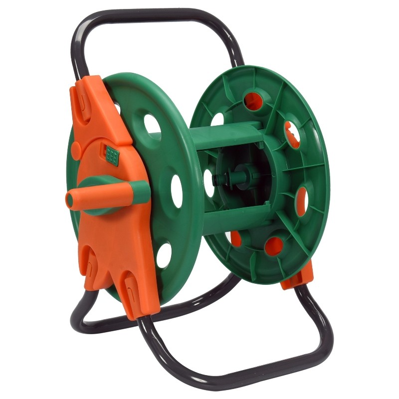 89330 FLO Suport furtun mobil,5/8" la lungime 30m,1/2" la lungime 45m
