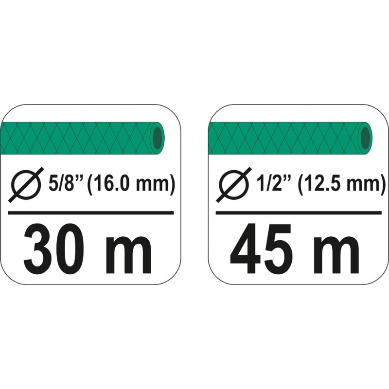 89330 FLO Suport furtun mobil,5/8" la lungime 30m,1/2" la lungime 45m