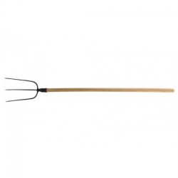 35815 FLO Furca cu coada de lemn, cu 3 dinti