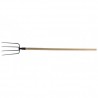 35816 FLO Furca cu coada de lemn, cu 4 dinti