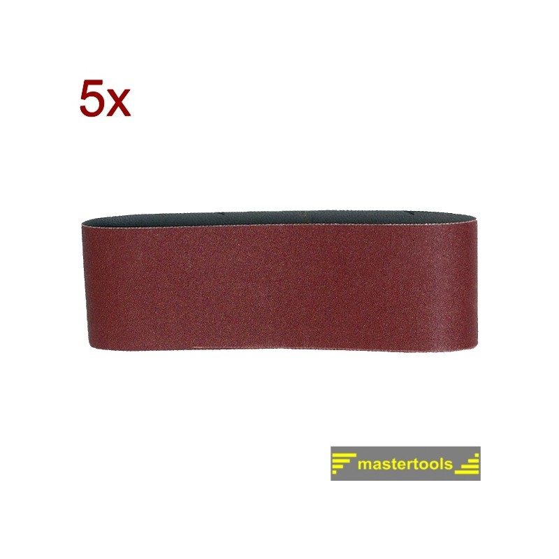 183107 RAIDER Set 5 benzi smirghel 75х533mm P60
