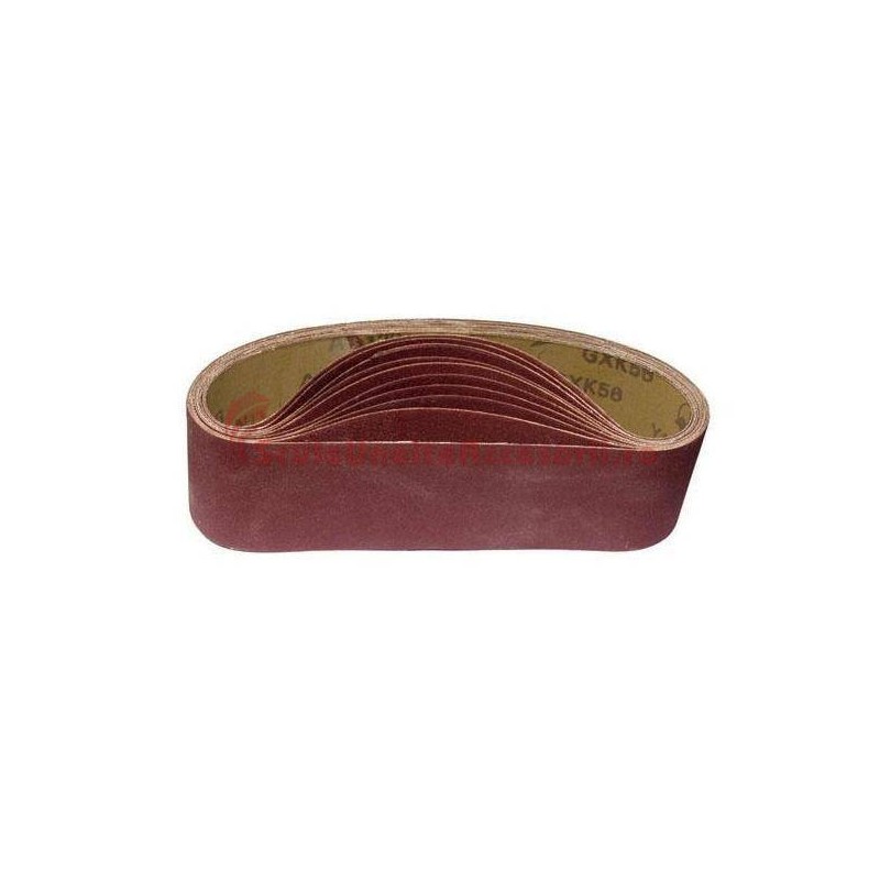 183108 RAIDER Set 5 benzi smirghel 75х533mm P80