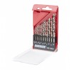 150681 RAIDER Set 13 burghie metal HSS 1.5-6.5mm, prindere cilindrica