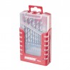 150682 RAIDER Set 19 burghie metal HSS 1-10mm, prindere cilindrica