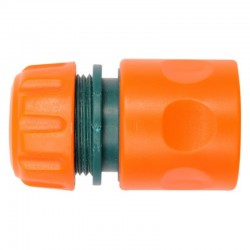 89222 FLO Mufa conectoare plastic, pe blister, diametru racordare 1/2"
