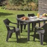 207063 KETER Scaun plastic graphite Dante