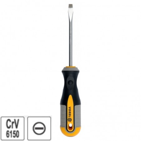 60957 VOREL Surubelnita dreapta, latime varf 6 mm, lungime 150 mm