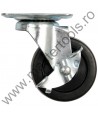 87412 VOREL Roata mobila cu frana, din polipropilena, diametru 50 mm