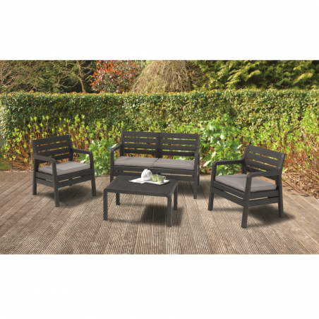 17201088939 KETER Set mobilier gradina graphite Delano