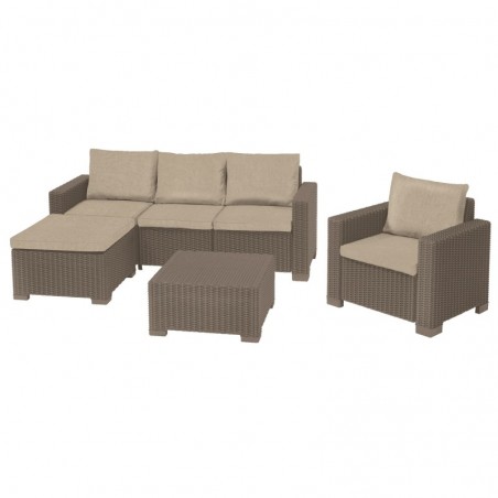 17205802 KETER Set mobilier gradina antracit Moorea