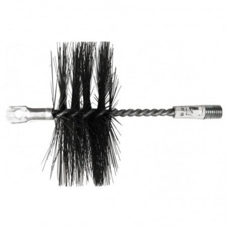 72952 VOREL Perie sarma cos fum, diametru 200 mm, filet exterior M12