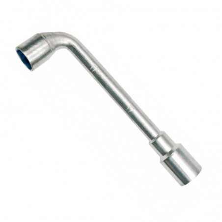 54690 VOREL Cheie tubulara cu cot 15 mm, capete hexagonale, tip L