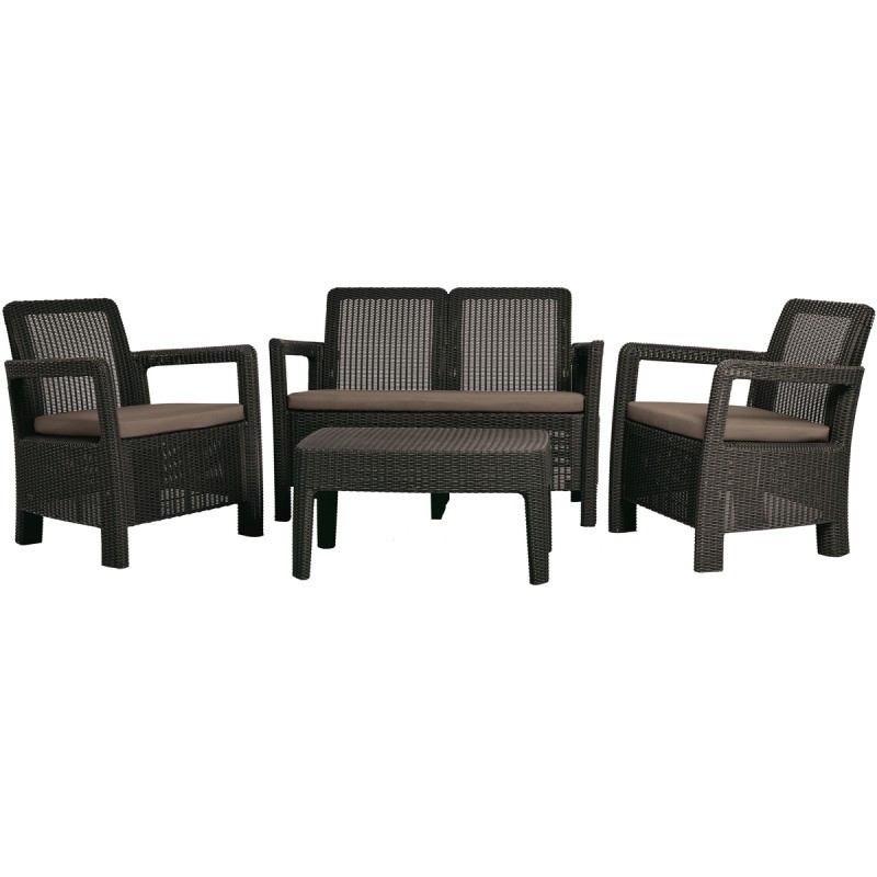 09113-599-01 KETER Set mobilier gradina maro Tarifa